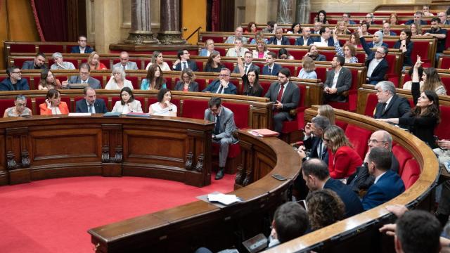 Pleno en el Parlament de Catalunya, a 4 de junio de 2025, en Barcelona, Catalunya (España)