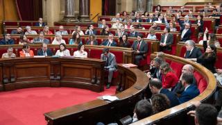 Pleno en el Parlament de Catalunya, a 4 de junio de 2025, en Barcelona, Catalunya (España)