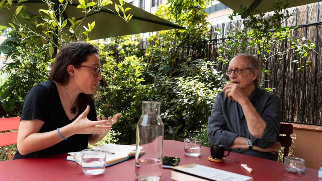 Anna María Iglesia y Eliot Weinberger