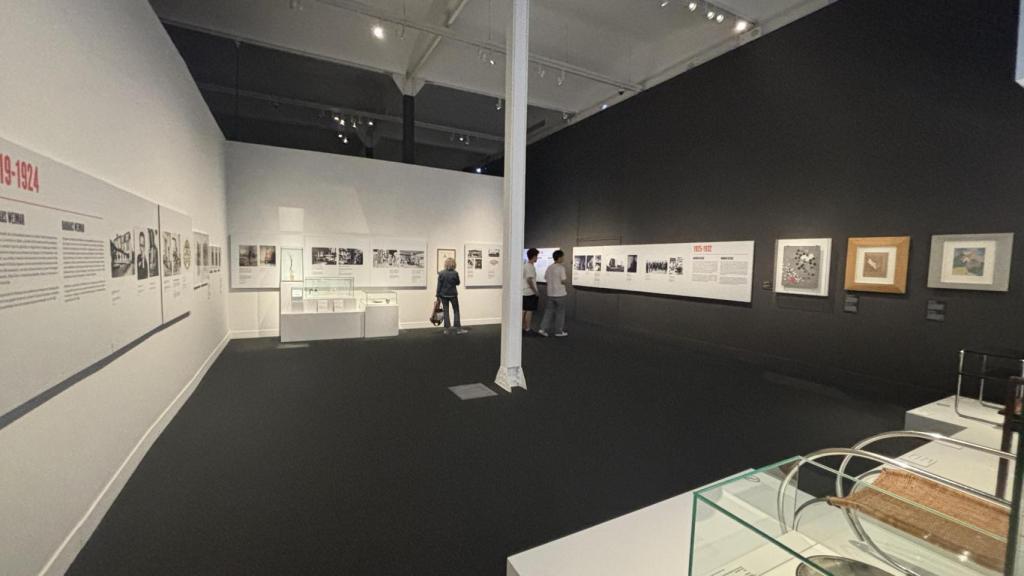 La sala dedicada a la Bauhaus