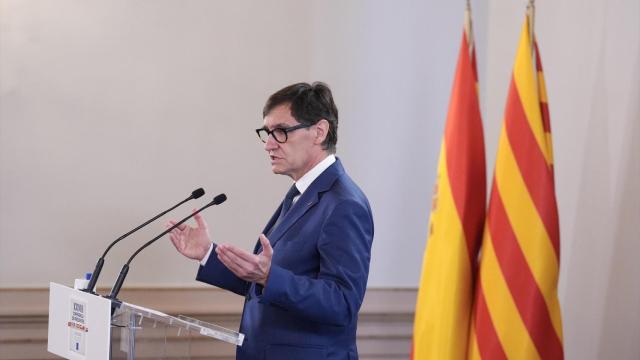 El presidente de la Generalitat, Salvador Illa