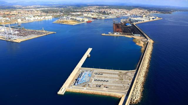 Vista aérea del Puerto de Tarragona (Archivo)