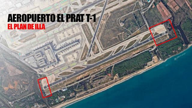 Especificación de la ampliación del aeropuerto de El Prat.