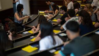 Reparto de exámenes en la primera prueba de la Selectividad 2025 en Cataluña