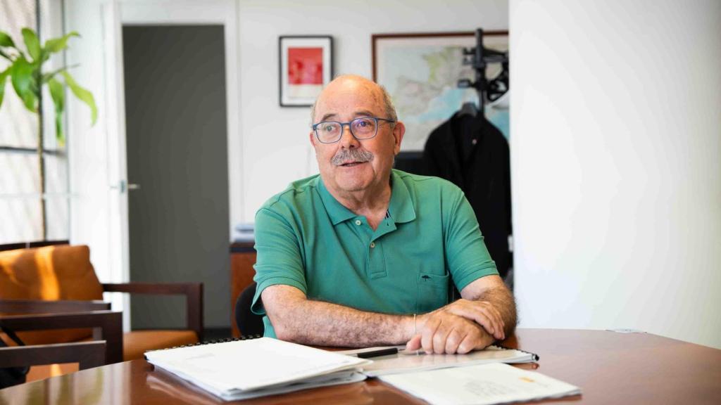 Manel Nadal durante la entrevista a Crónica Global