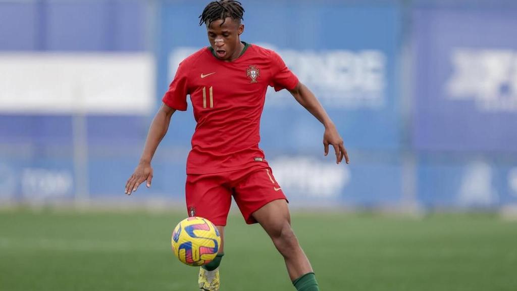 Cardoso Varela con la selección de Portugal