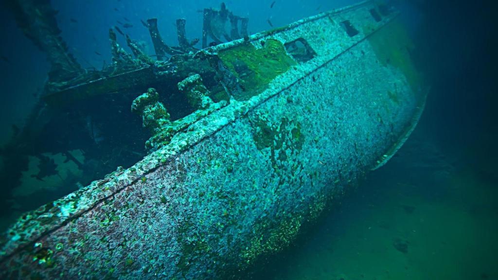 Un cementerio de barcos de la Primera Guerra Mundial en la costa de Tarragona