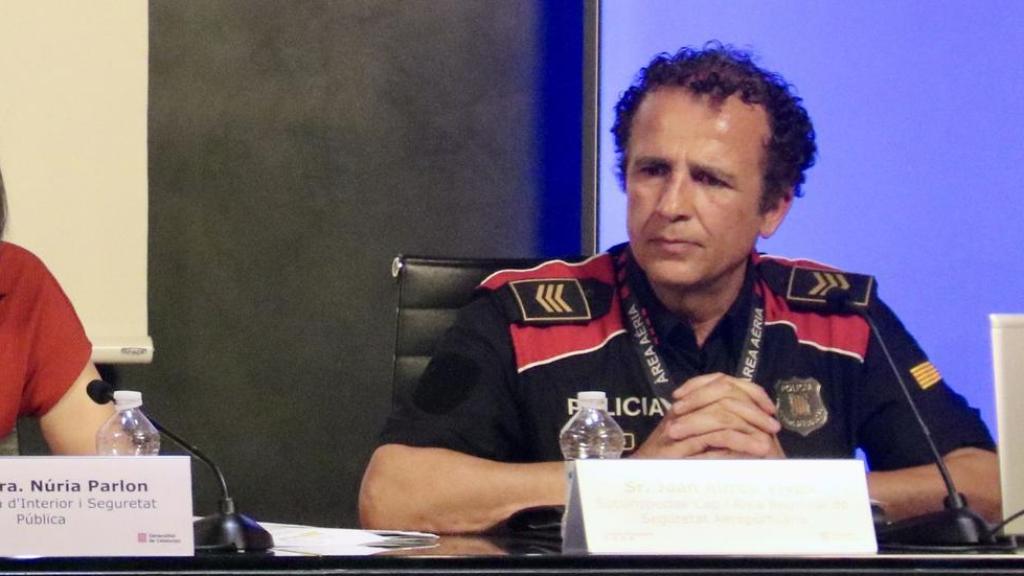 Subinspector Joan Alfred Vives, jefe del Área Regional de Seguridad del Aeropuerto