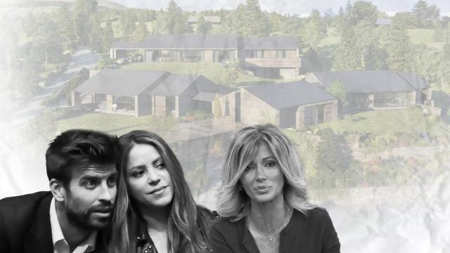 Gerard Piqué, Shakira y Susana Griso, con una casa de CO Arquitectura