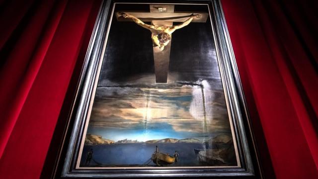 'El Cristo', en la exposición realizada en 2023 por la Fundación Dalí