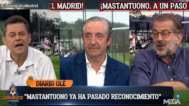 'El Chiringuito de Jugones' de La Sexta, con Josep Pedrerol, Tomás Roncero y Toni Freixa