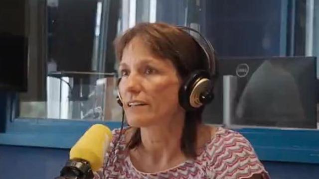 Bàrbara Vidal, durante su entrevista con Catalunya Ràdio