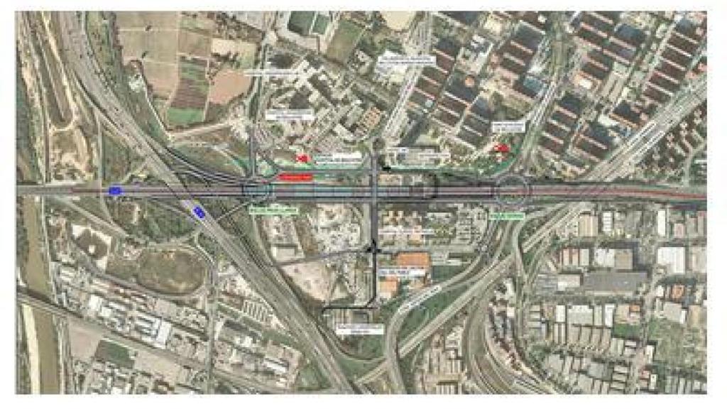 Proyecto de soterramiento de la Gran Vía en L'Hospitalet