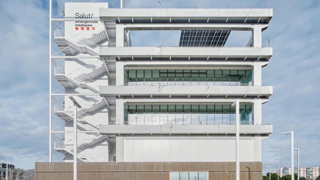 Nueva sede del Sistema d'Emergències Mèdiques (SEM), que empezará a acoger profesionales sanitarios en verano de 2025