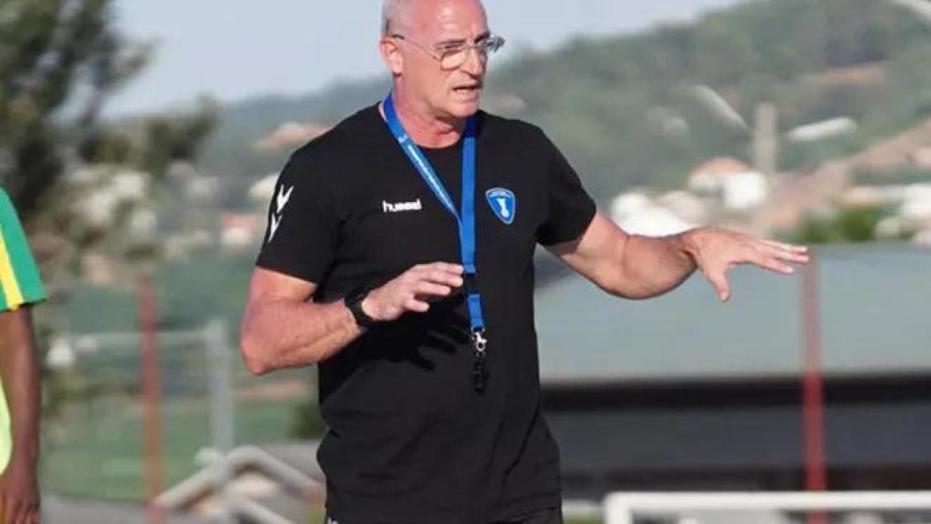 Rafa Guijosa durante un entrenamiento con la selección de Ruanda