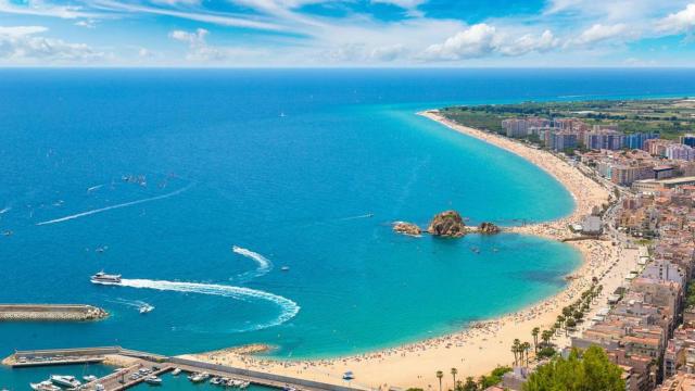 Vista panorámica de Blanes