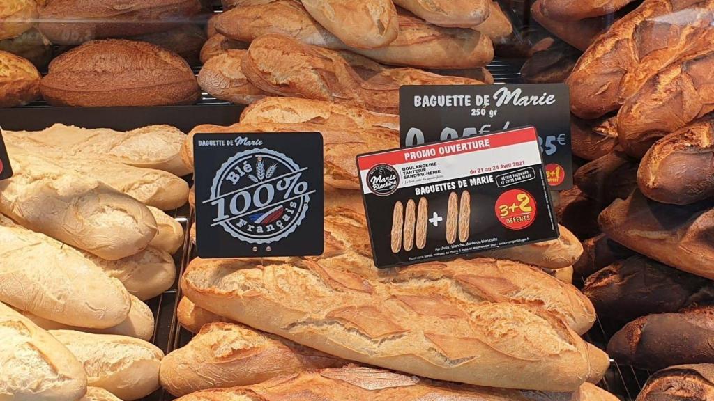 Pan de la Boulangerie Marie Blachère