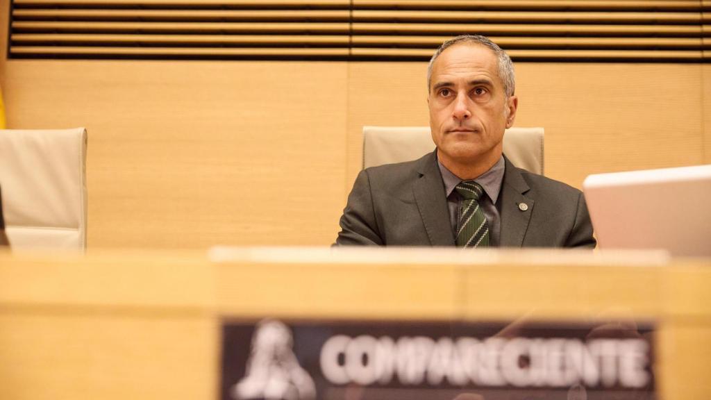 El intendente jefe del Área Básica Policial Sant Martí, David Sánchez Sala, comparece ante la Comisión de Investigación sobre el derecho a saber la verdad y las implicaciones derivadas de los atentados de Barcelona y Cambrils del 17 de agosto de 2017