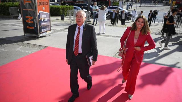 Pere Navarro, presidente del SIL, y Blanca Sorigué, directora general del SIL, en una imagen de archivo