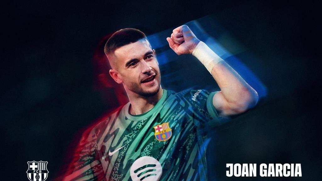 Joan García se convierte en jugador del Barça hasta 2031