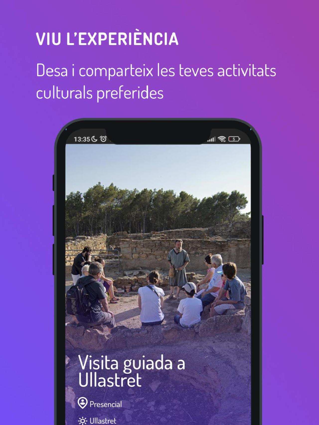La app Vibra cuenta con un menú de miles de actividades