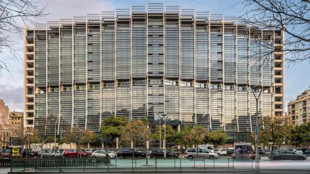 La fachada del nuevo edificio Estel