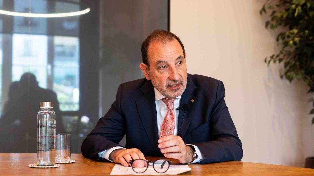 Ramón Espadaler, 'conseller' de Justicia y Calidad Democrática, en la redacción de Crónica Global