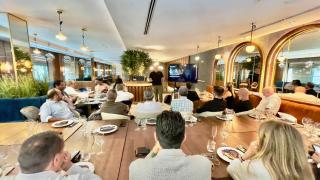 Imagen de la nueva reunión del Smart Meeting en Barcelona ayer