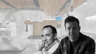 Josep Pla, José Elías y una instalación de Atrys Health