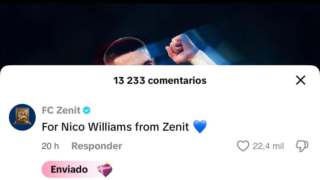El comentario con donación del Zenit al Barça en el anuncio oficial de Joan García
