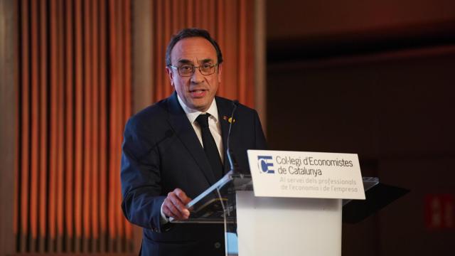 Josep Rull, presidente del Parlament, en el III Congrés d'Economia i Empresa de Catalunya de 2024