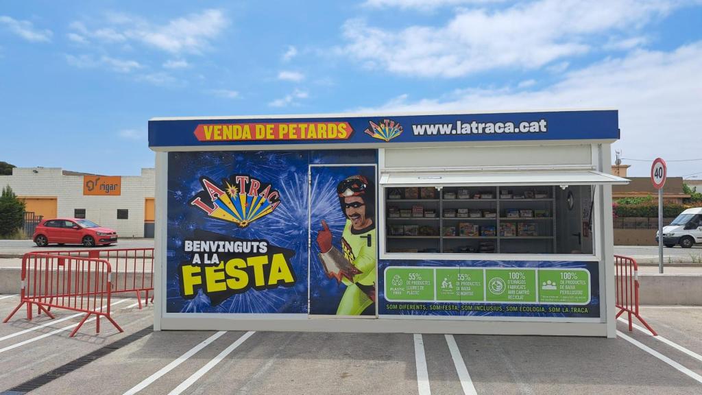 Imagen de un punto de venta de La Traca
