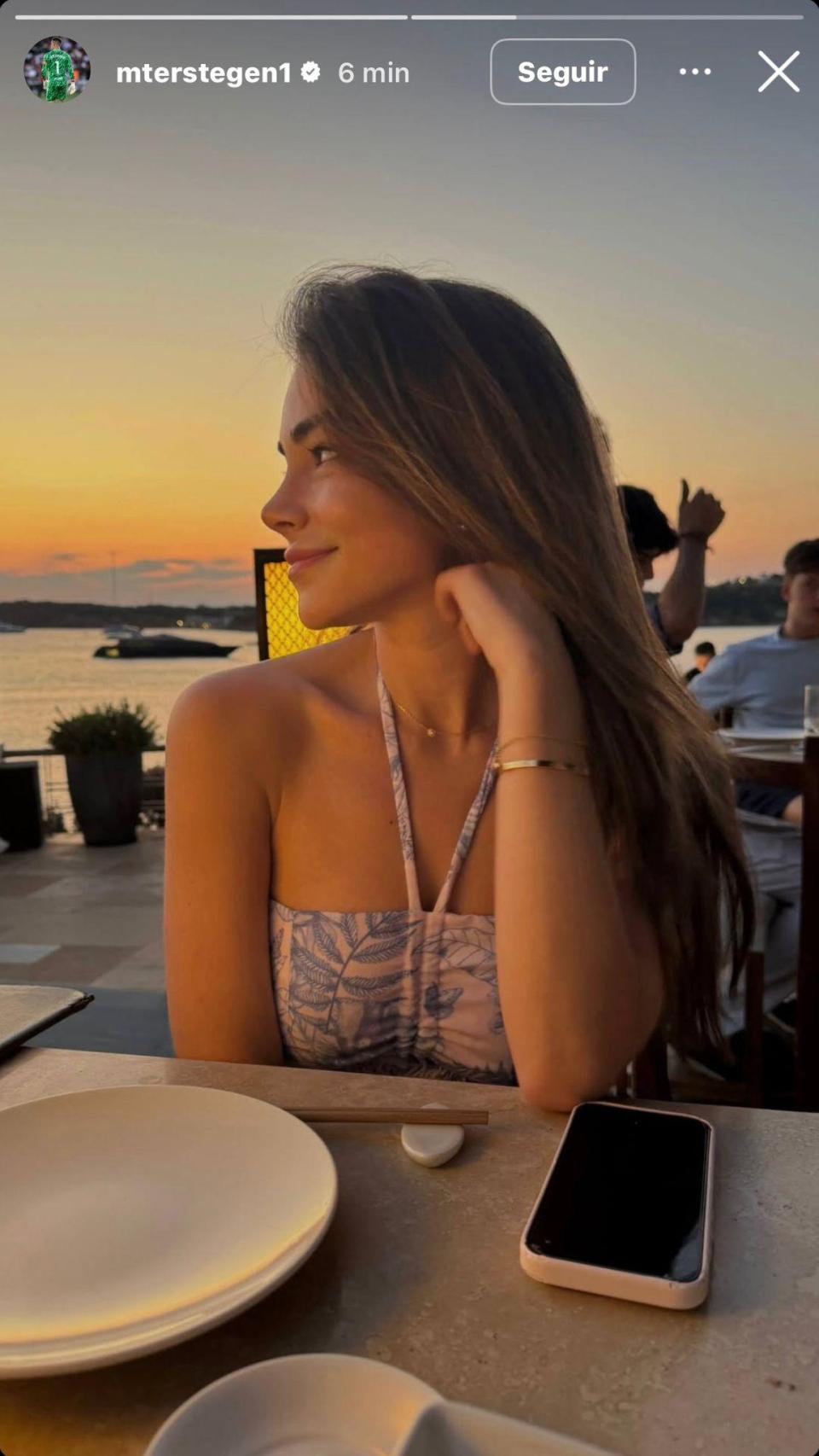 Ter Stegen comparte su nueva relación en Instagram