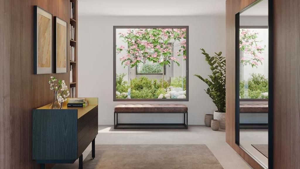 Render del interior de uno de los inmuebles, que se dividirán en las categorías 'Gold', 'Luxury' y 'Premium'