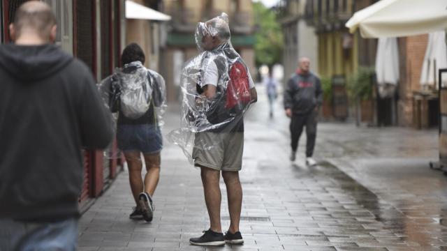 Un día de lluvia en verano
