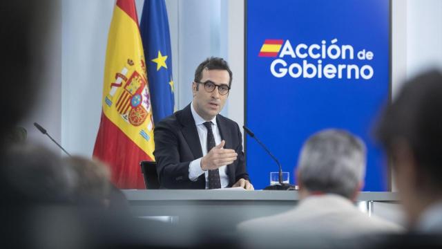 El ministro de Economía, Carlos Cuerpo, tras un Consejo de Ministros / EP