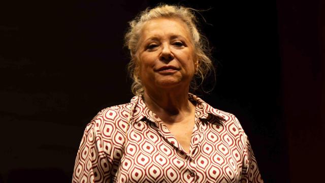 La actriz a Mercè Arànega