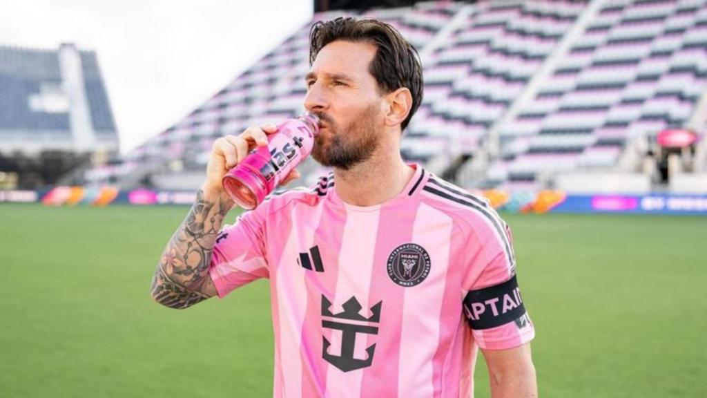 Messi protagoniza una imagen promocional con el Inter Miami