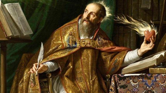 San Agustín. 1650. Philippe de Champaigne. Los Angeles County Museum of Art