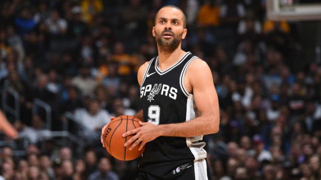 Tony Parker, en su etapa en los Spurs