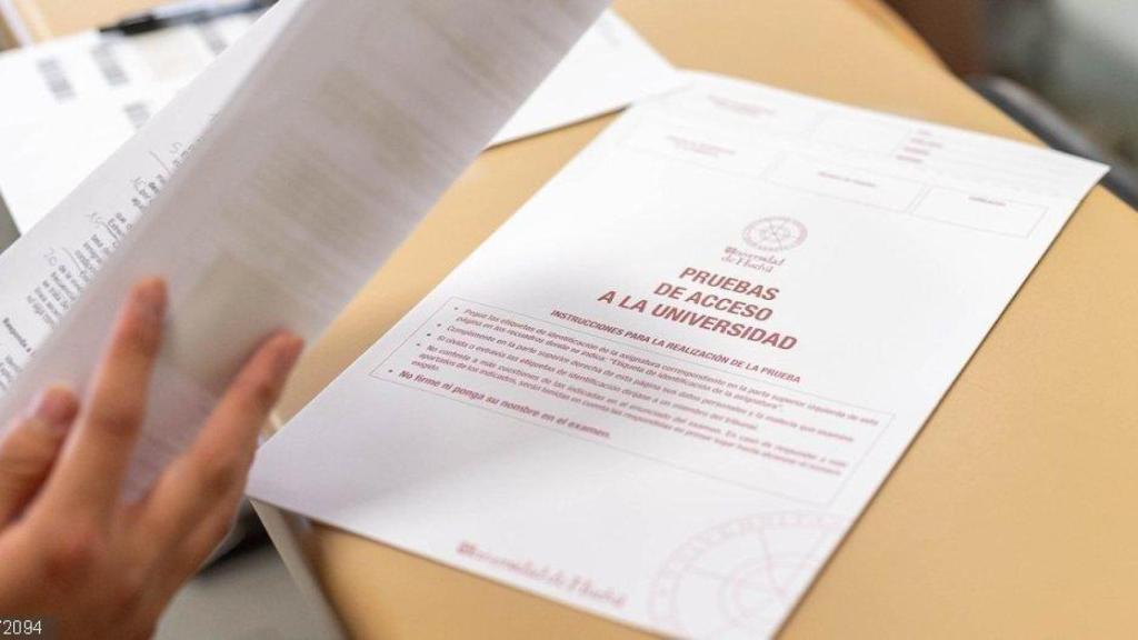 Un examen de selectividad