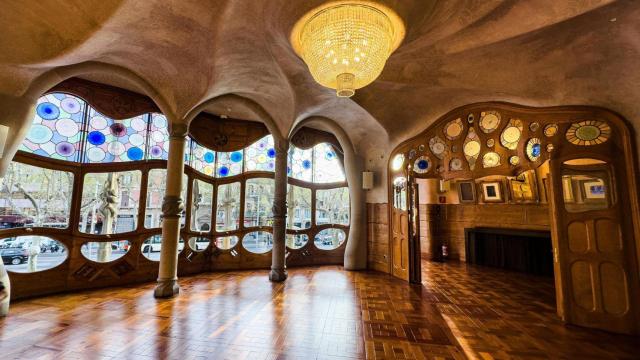 Interior modernista de la Casa Batlló de Barcelona