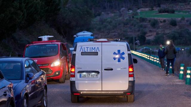 Un coche de la funeraria Áltima
