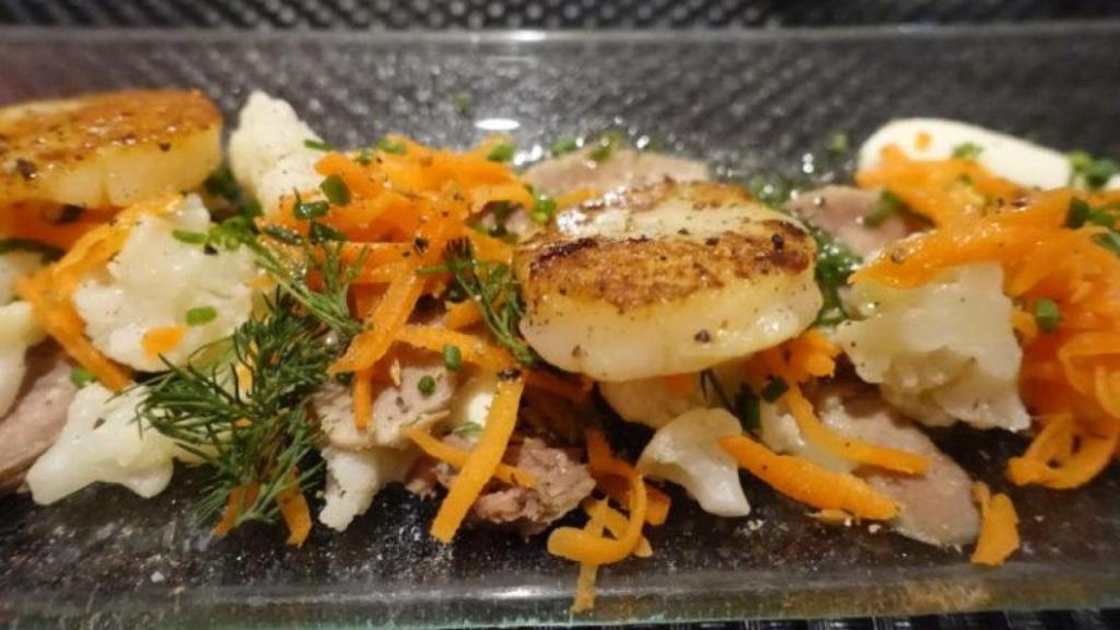 Un plato de Brots Restaurant, en El Priorat