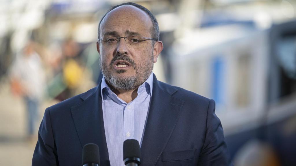 El líder del PP en Cataluña, Alejandro Fernández