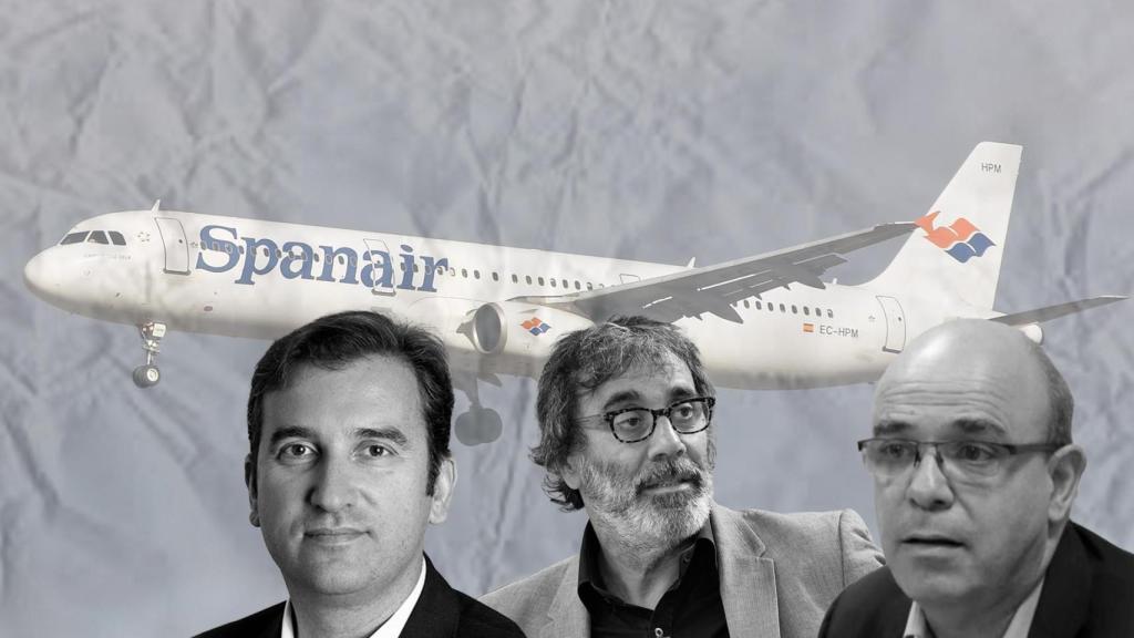 Ferran Soriano, Tatxo Benet y Joan Bagó, consejeros de Spanair