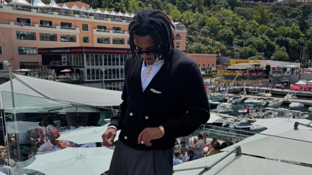 Jules Koundé, en el GP de Mónaco de Fórmula 1