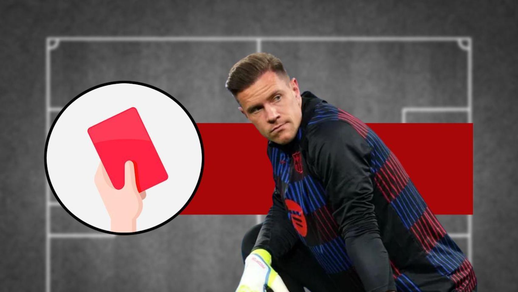 Tarjeta roja: Ter Stegen