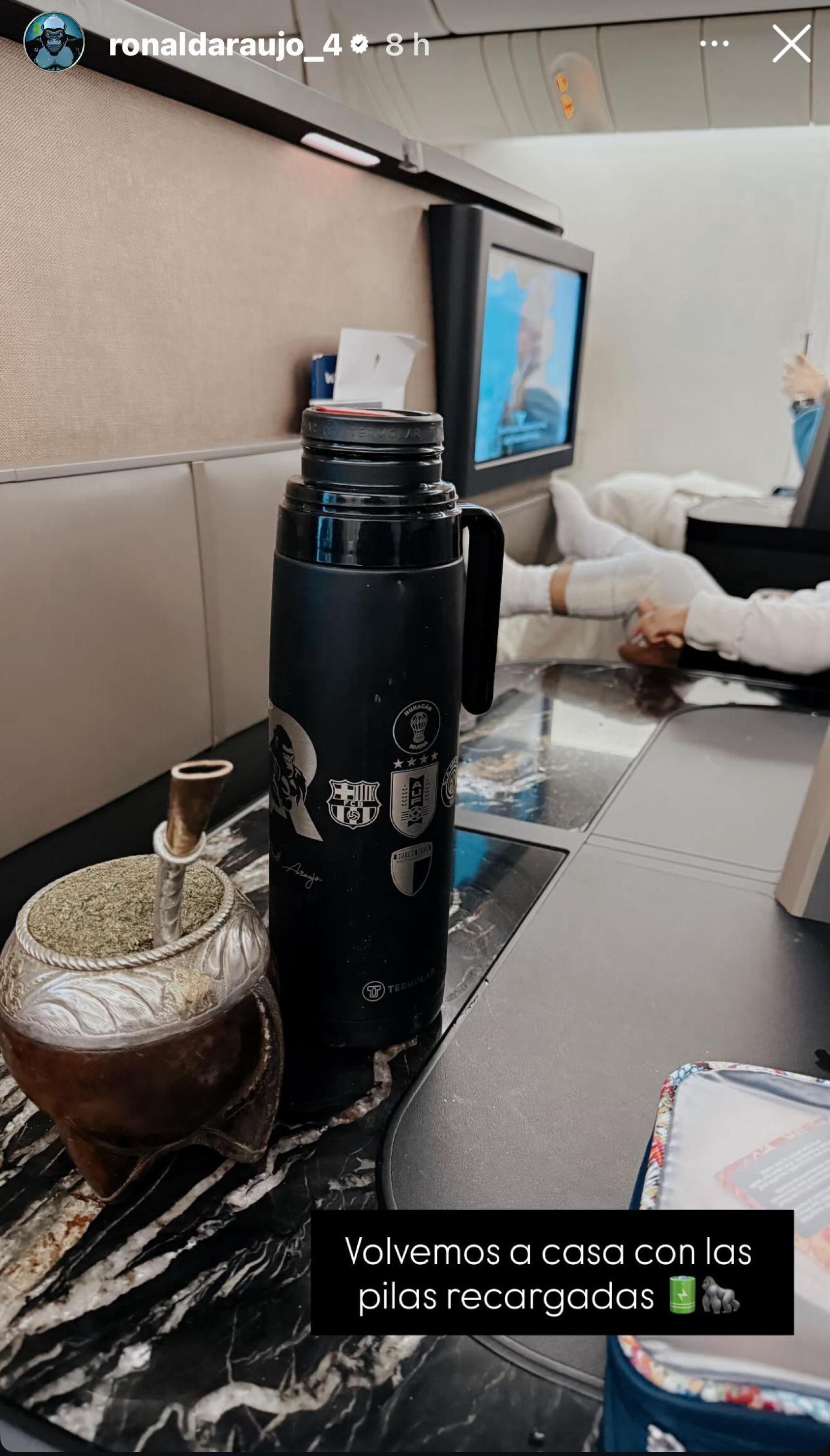 Ronald Araujo anuncia su vuelta a Barcelona con las pilas recargadas