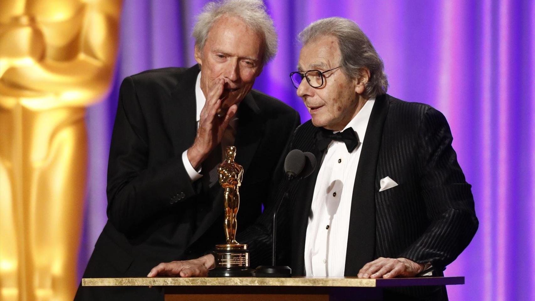 Clint Eastwood (iz) y Lalo Schifrin (d)